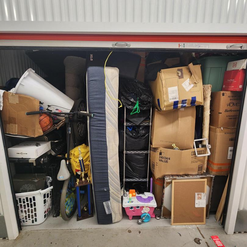Storage Unit Auction in Elmwood Park, NJ at UHaul Moving and Storage